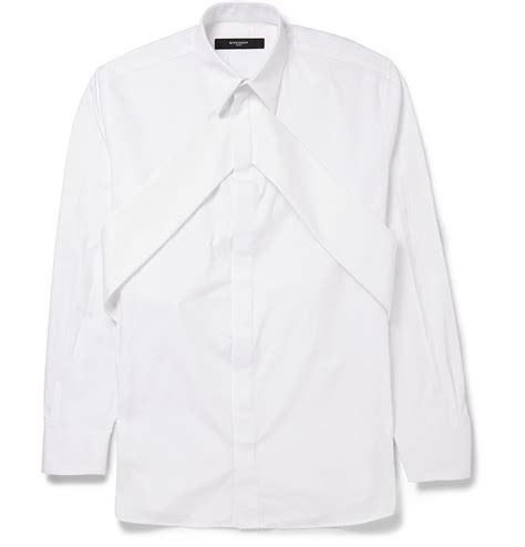 bespoke givenchy white shirt dress|givenchy shirt prices.